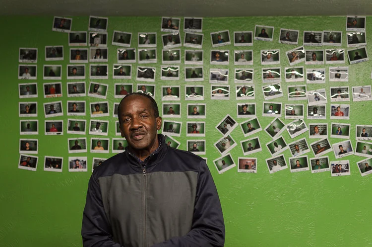 Levon Lyles, program coordinator of Denver Street Fraternity , a space for young men