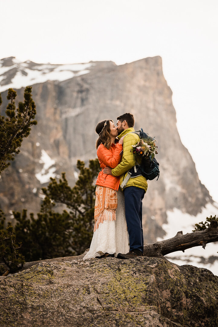 How To Hike In A Wedding Dress
