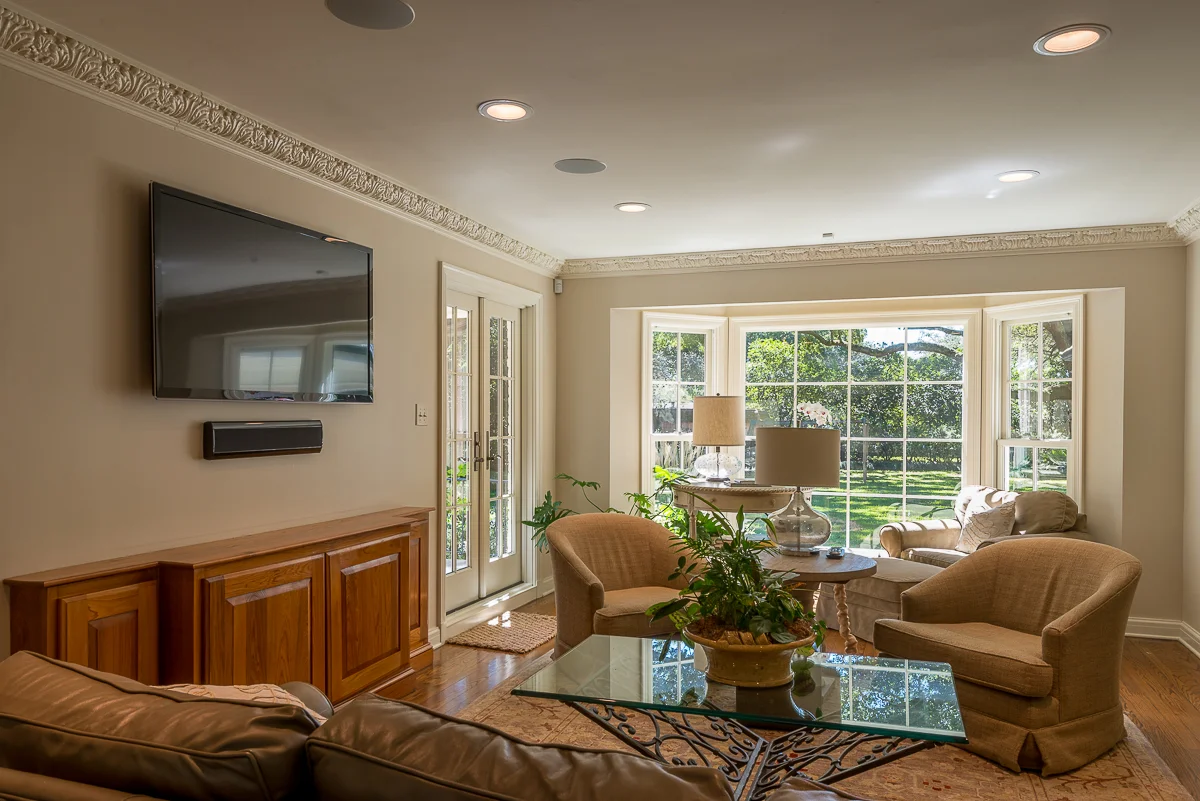 Residential custom audio and home theater.