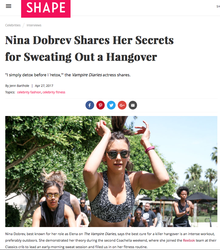 Nina Dobrev Interview