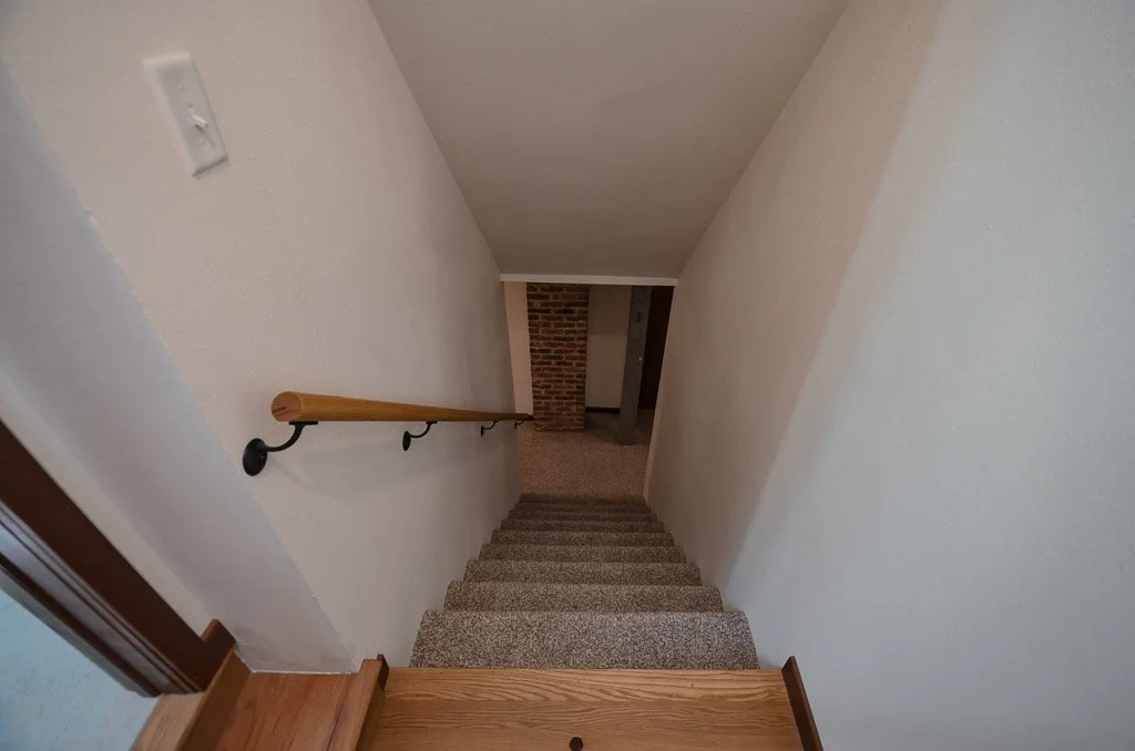 downstairs (off kitchen)