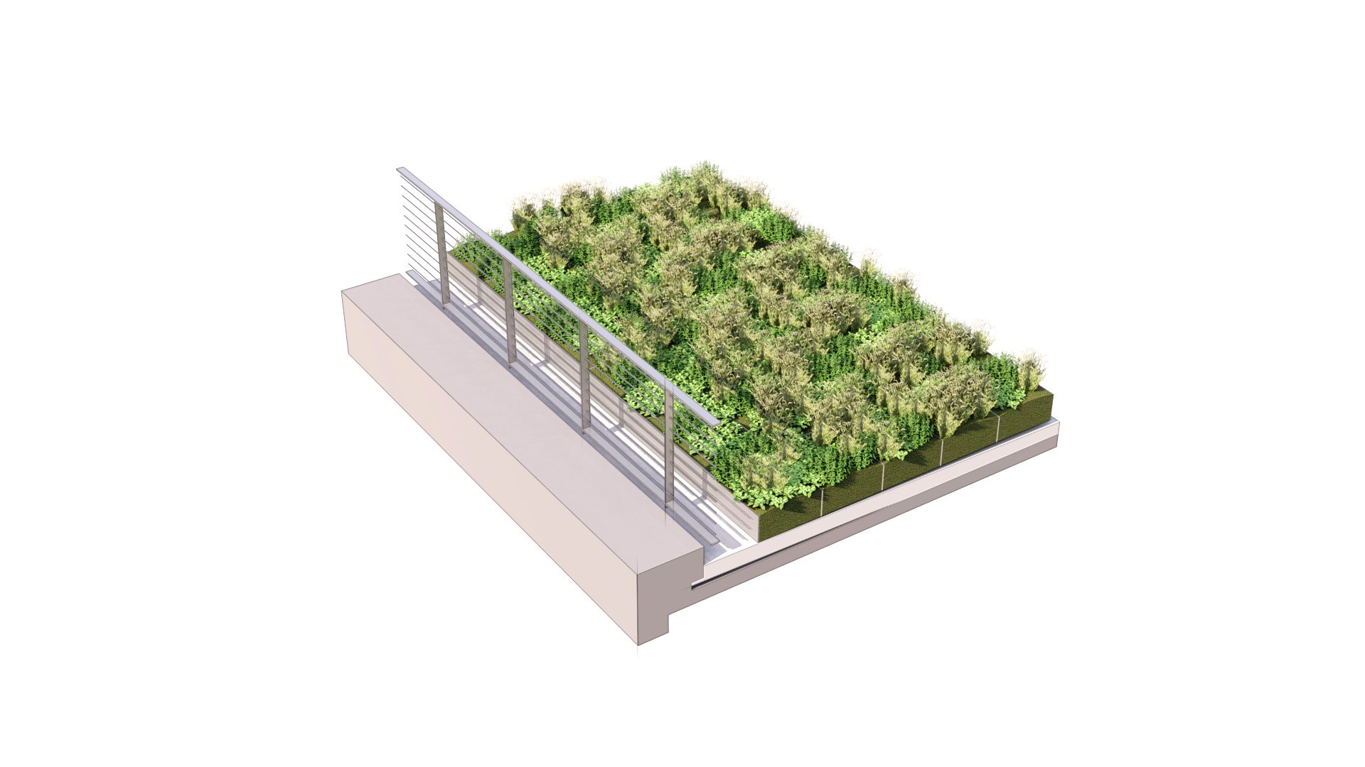 terrace typology - green roof