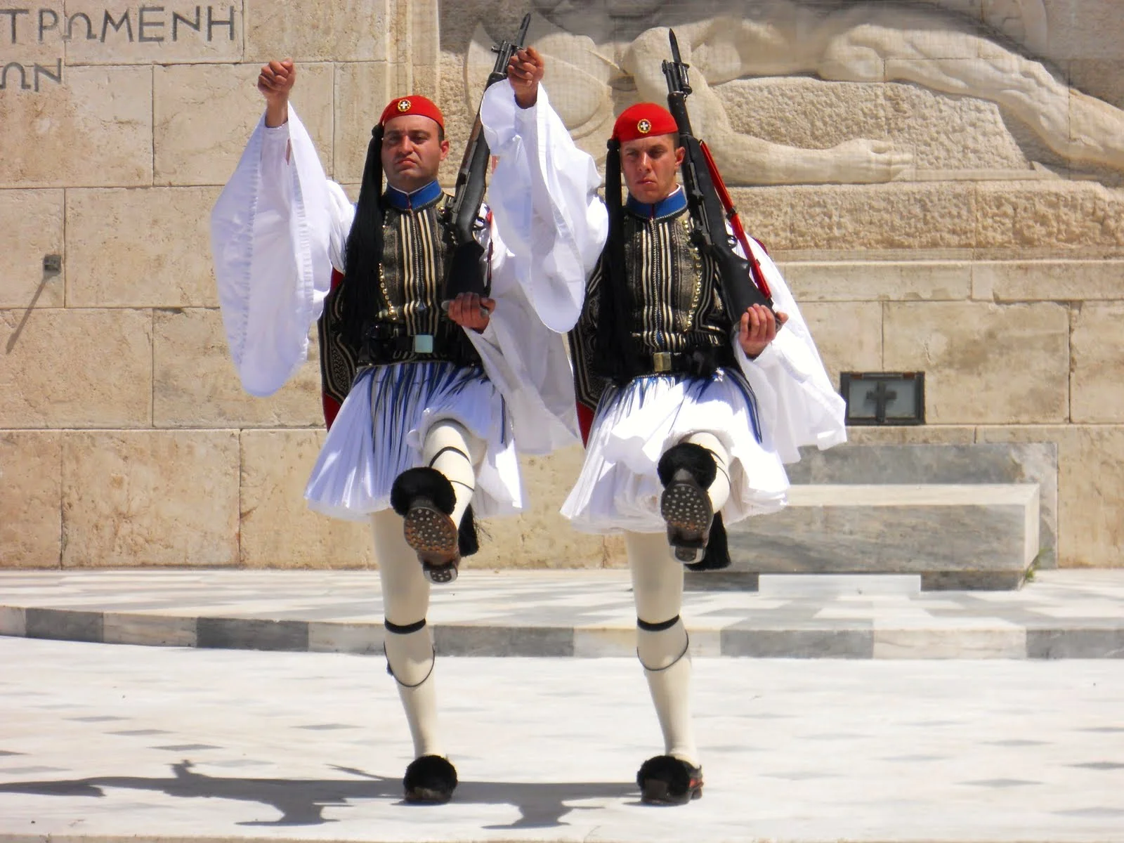 changing of the guards