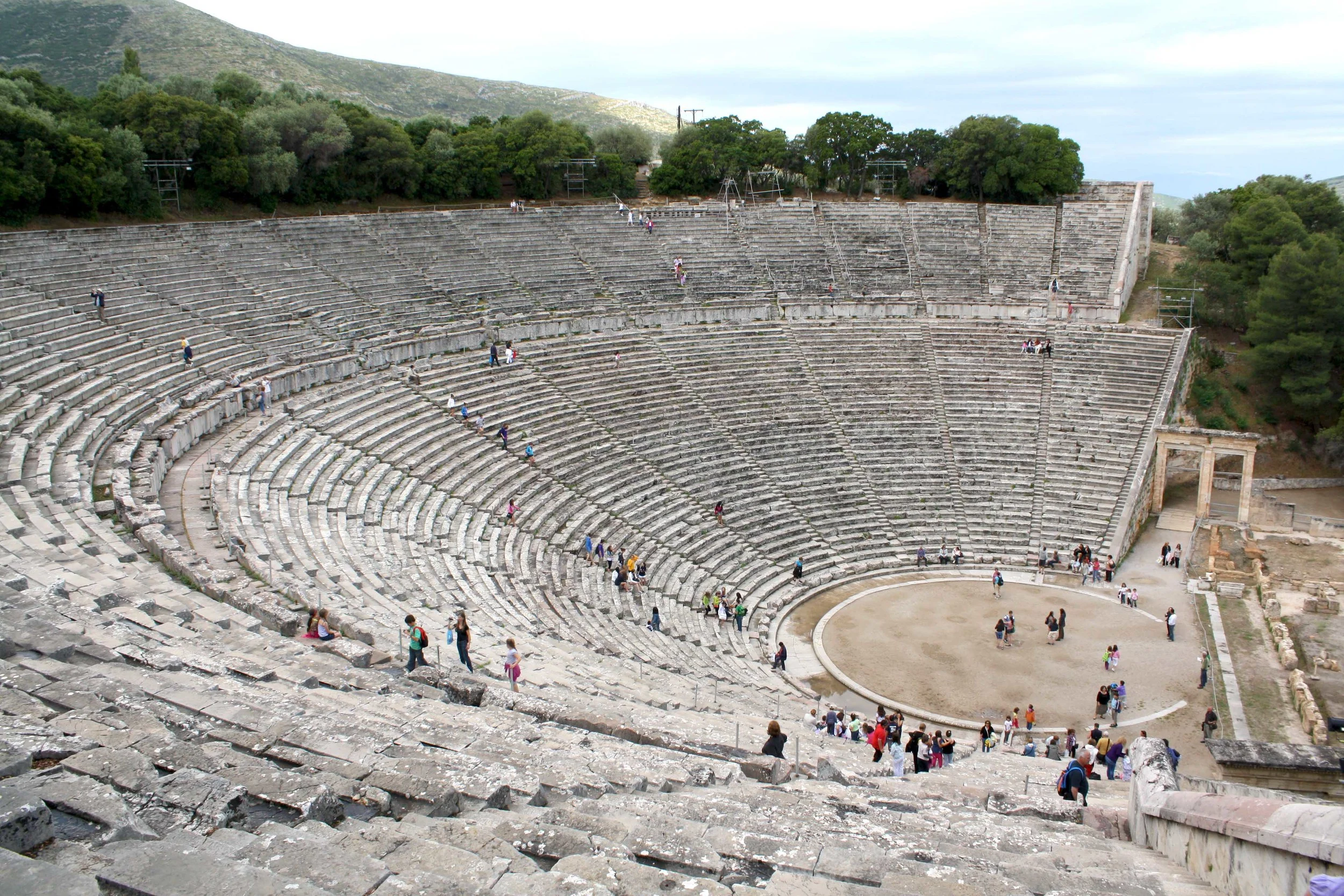 theater in epidaurus