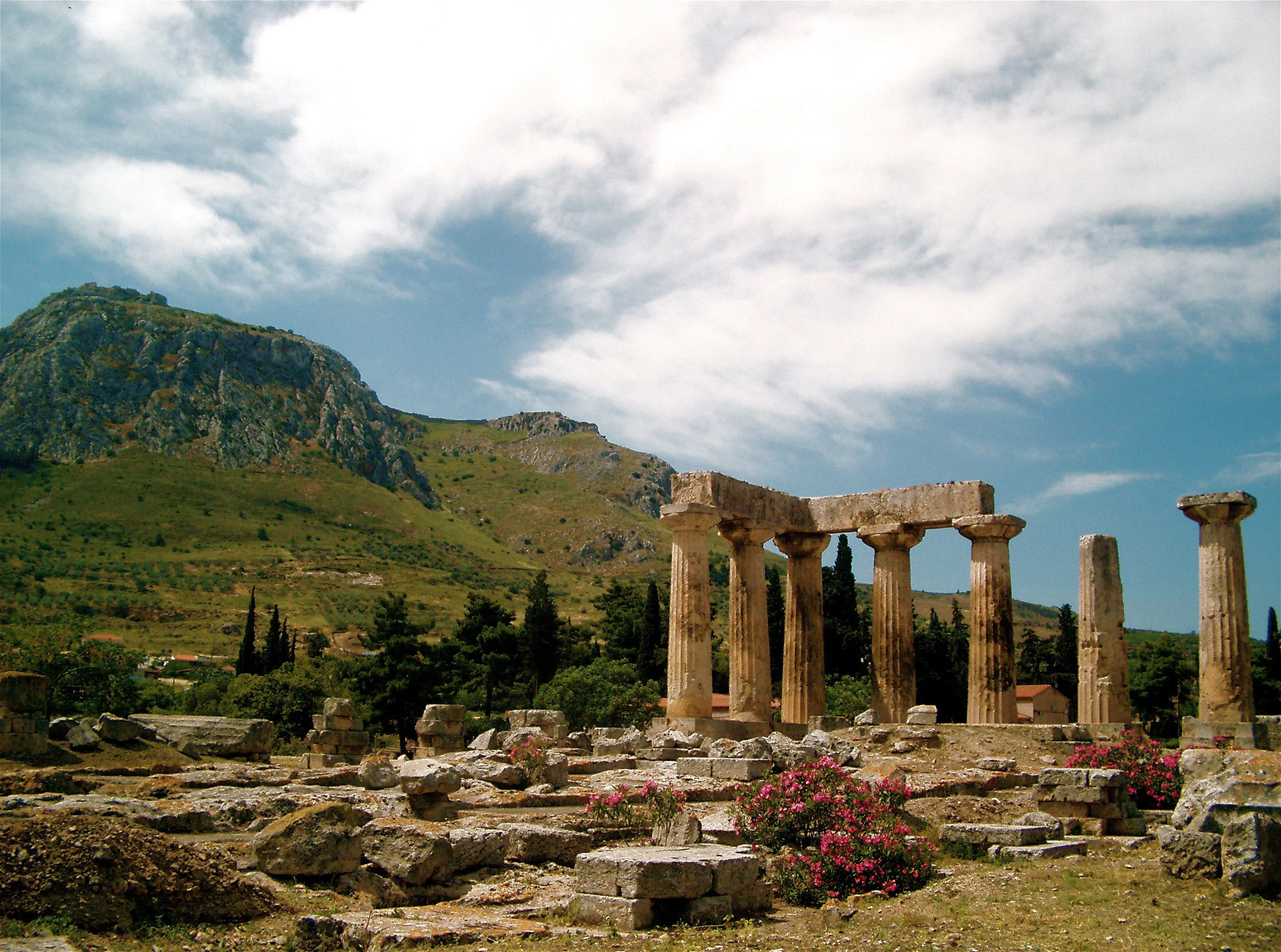 ancient corinth and acrocorinth
