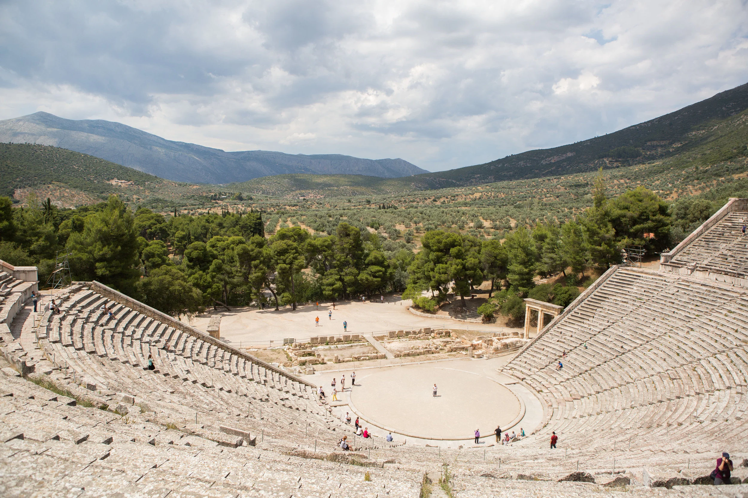 the theater of epidauros