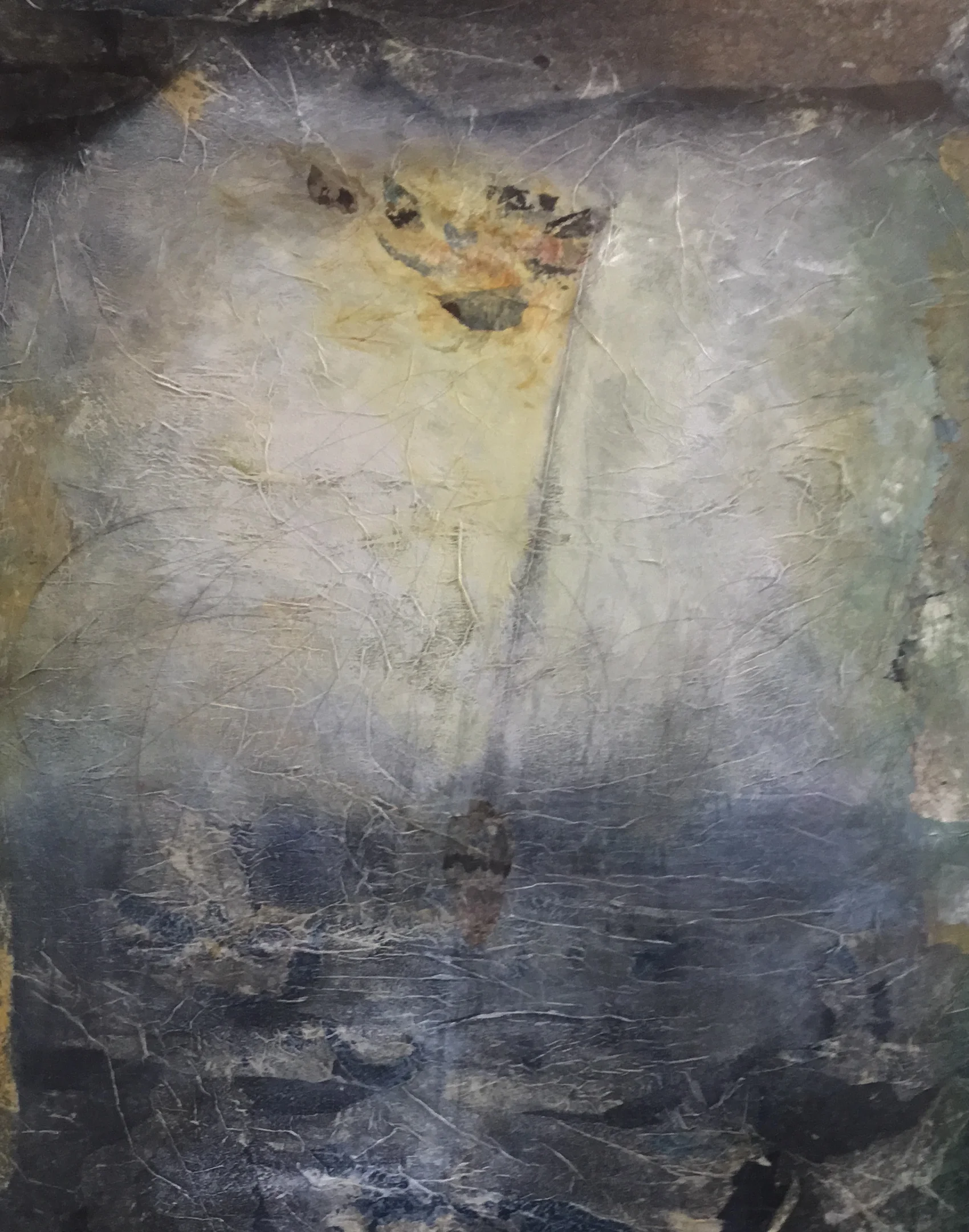 Transit  40x30  mixed media on canvas $4,000 (sold)