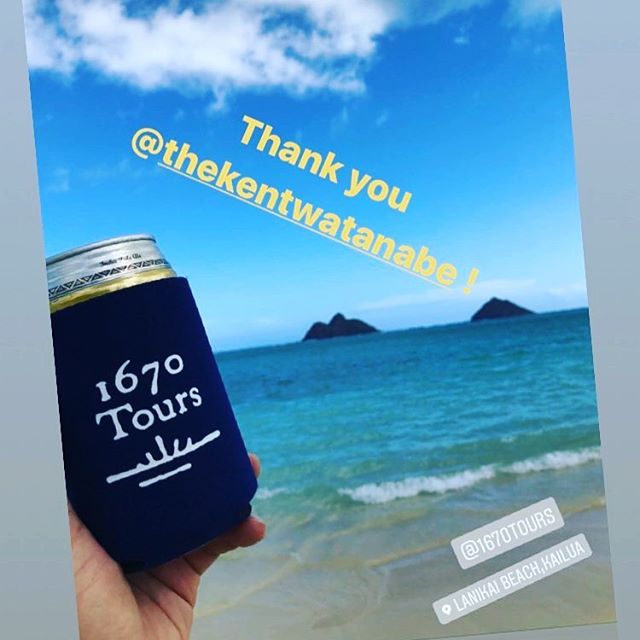 #wheresmy1670coozie 
It&rsquo;s in Hawaii! @1670tours