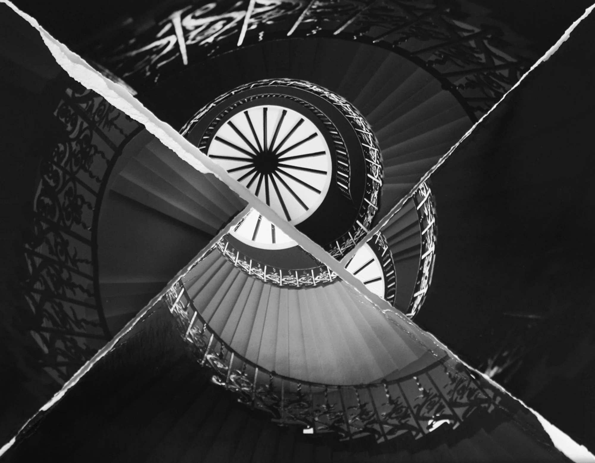 Fractured Staircase by Arnie Kastenbaum