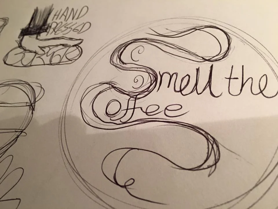 Preliminary doodles.