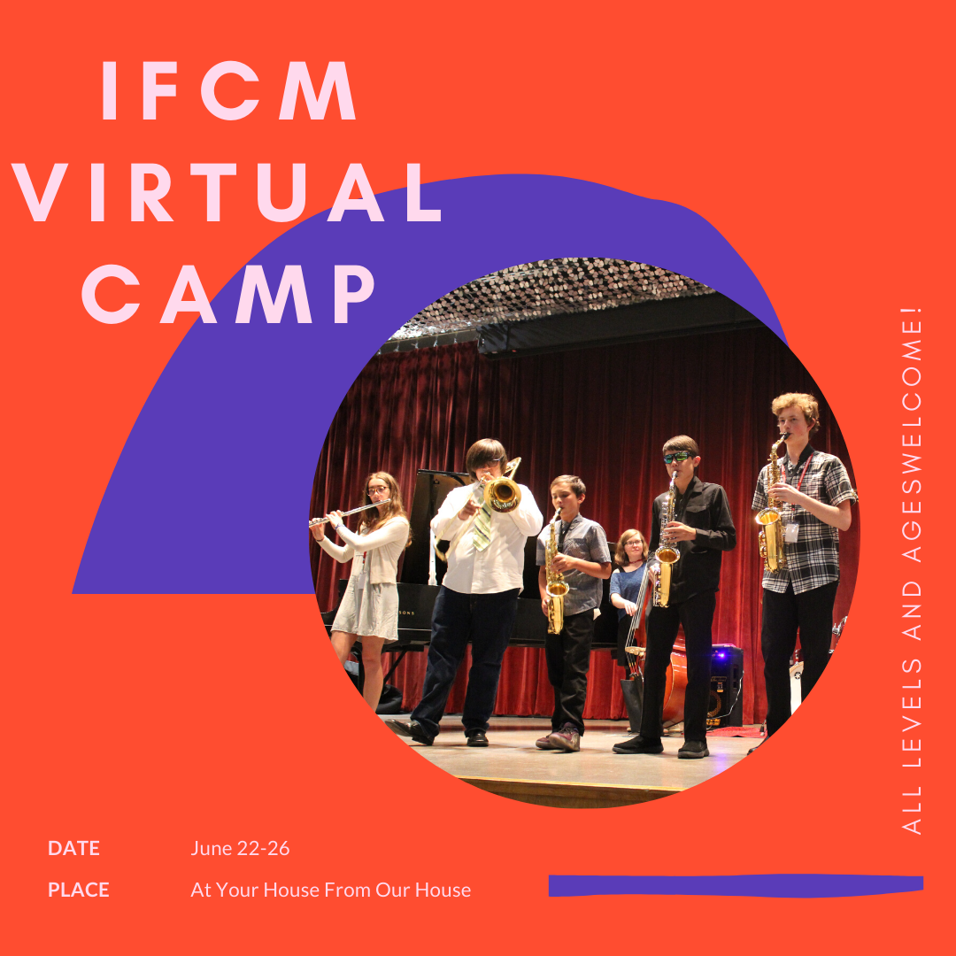 IfCM Jazz and Creative Music Camp: Virtual Edition, June 22-26