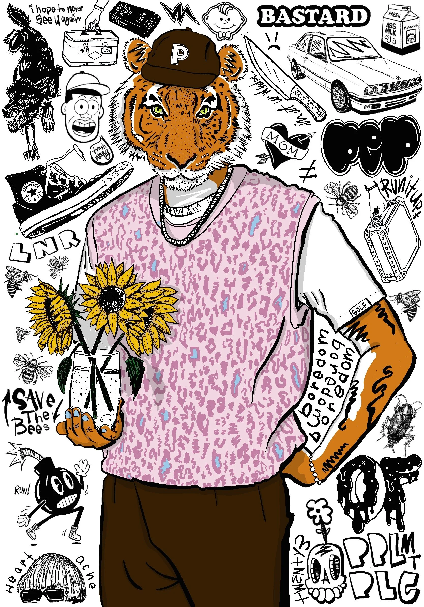 Digital Illustration by Pep Pepper — Pep // Creative Director