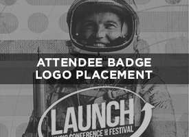 Included in our Gold & Platinum level packages, we offer also offer this option “a la carte”. Every Attendee will see your brand’s logo on their personalized conference badge. Price: $600