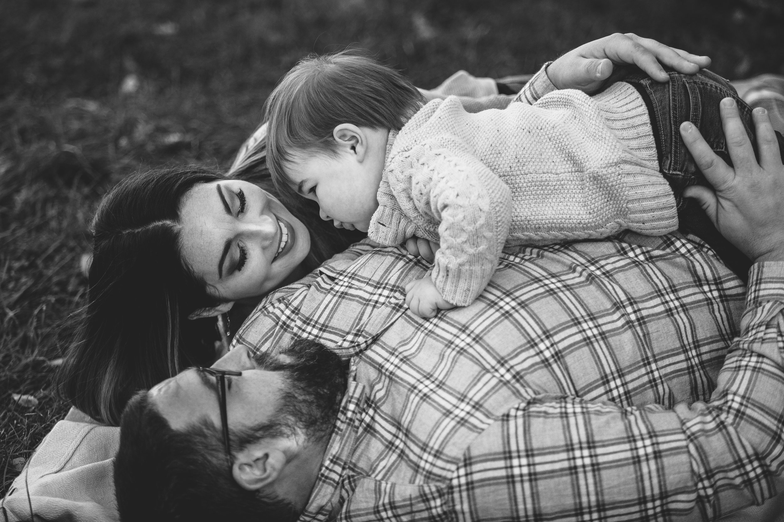 Meghan + Brian + Ben - Photographed by Ariel Hawkins Photography at Glen Falls in Williamsville, NY