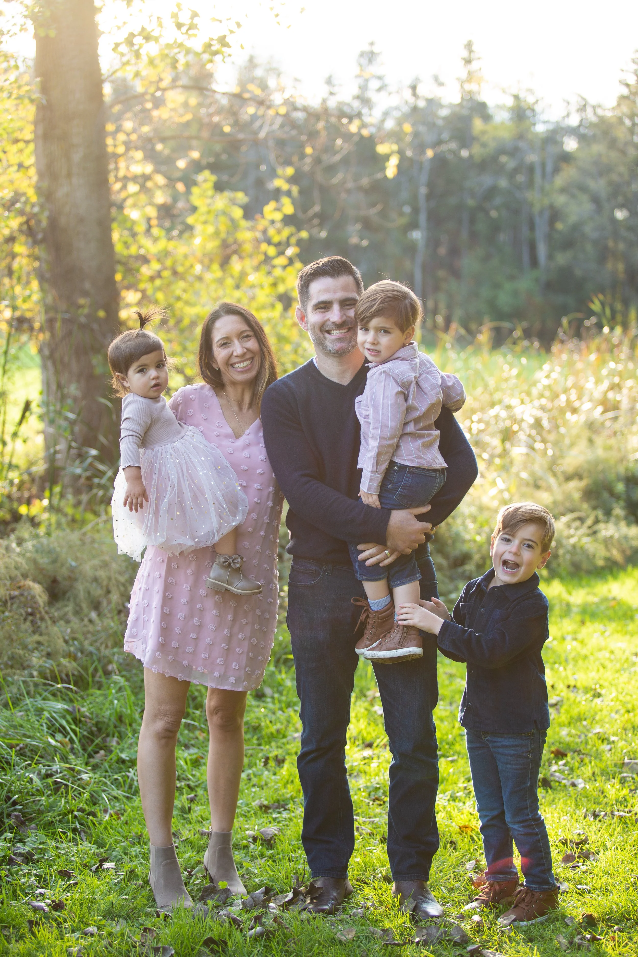 The Harrison Family - Fall Mini Session at Amherst State Park - Photographed by Ariel Hawkins Photography