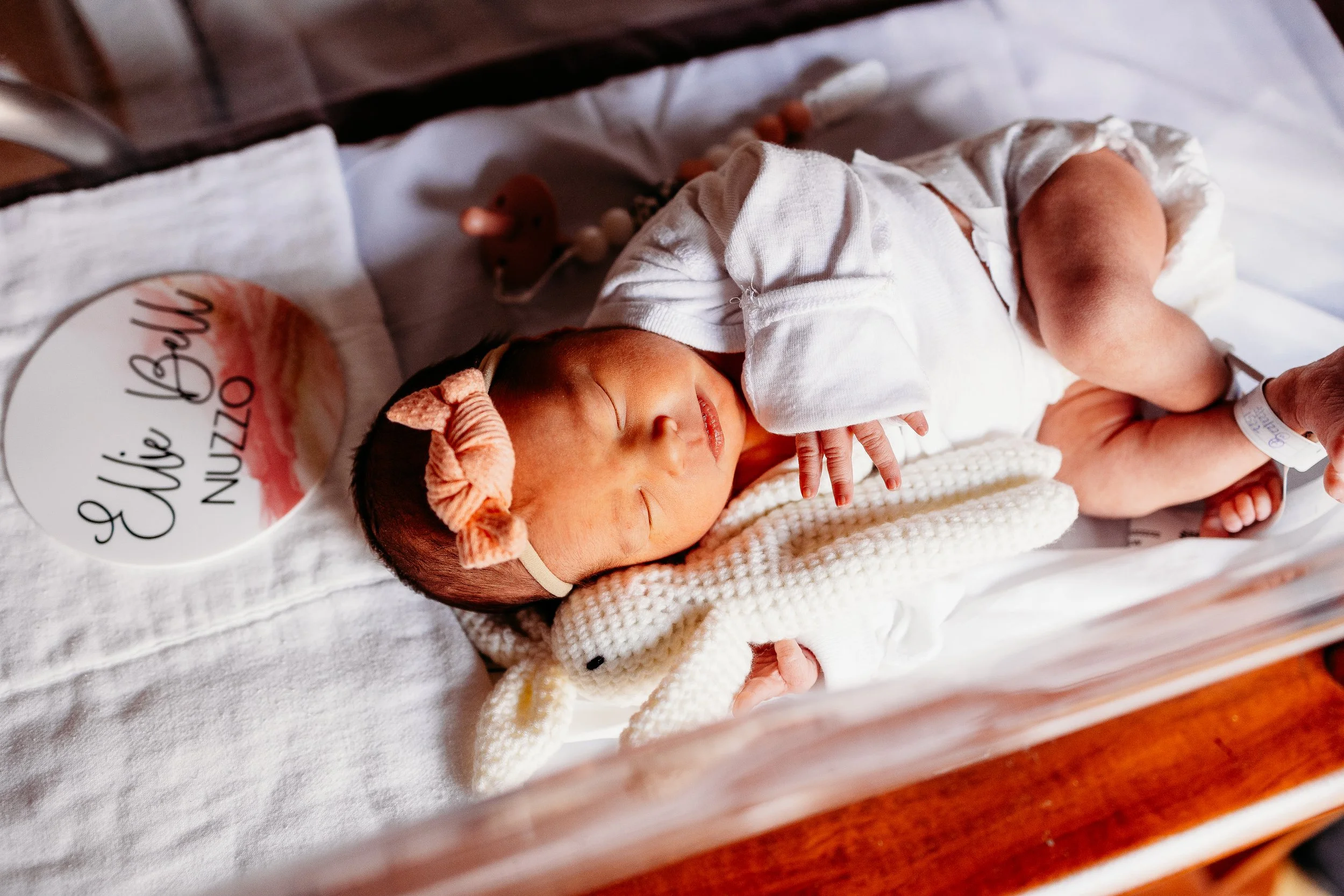 Welcome to the World Ellie -Birth at Millard Fillmore Suburban Hospital - Photographed by Ariel Hawkins Photography