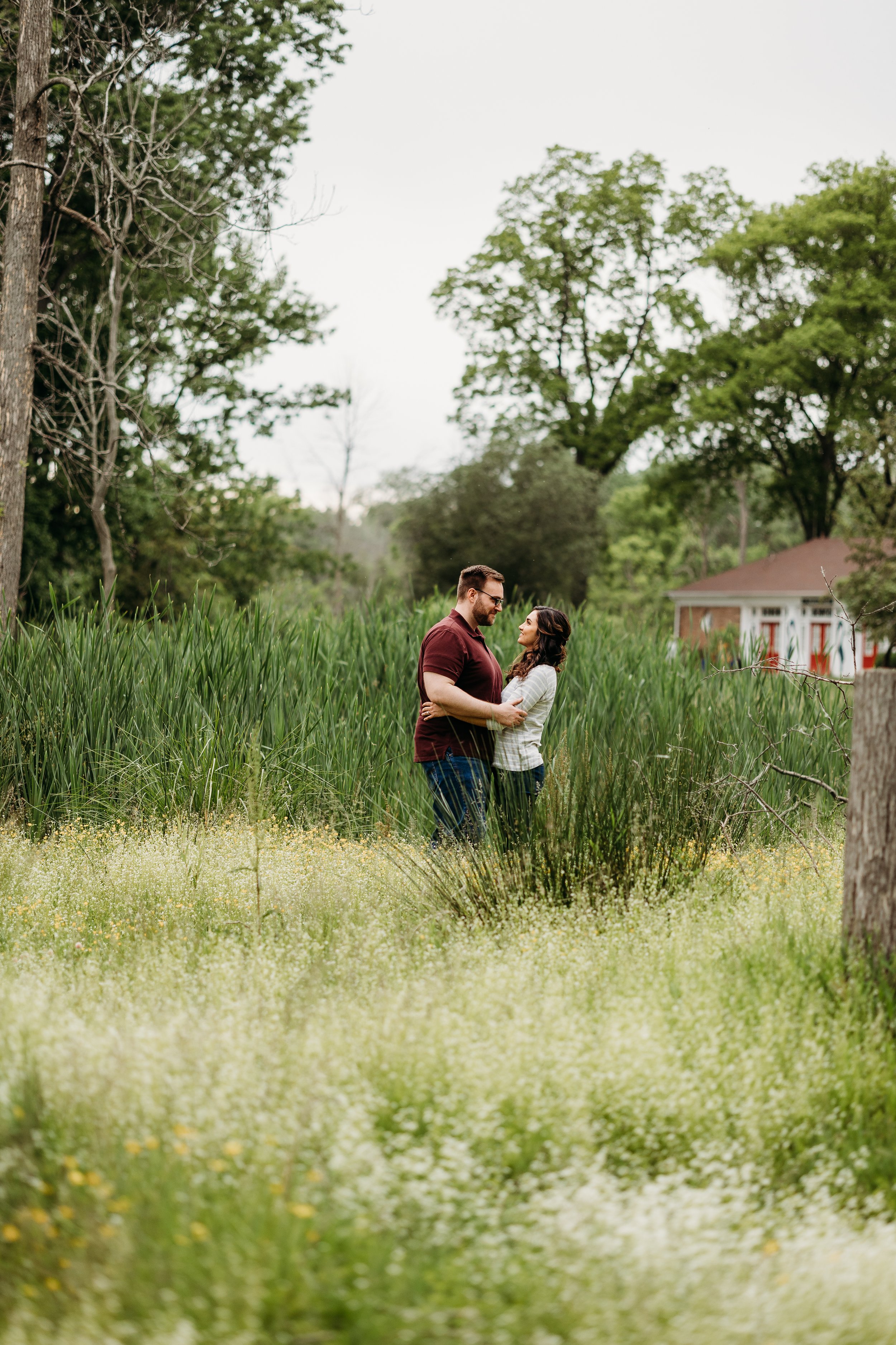 Courtney and Steve Engaged at Beaver Island, Grand Island NY - Photographed by Ariel Hawkins Photography