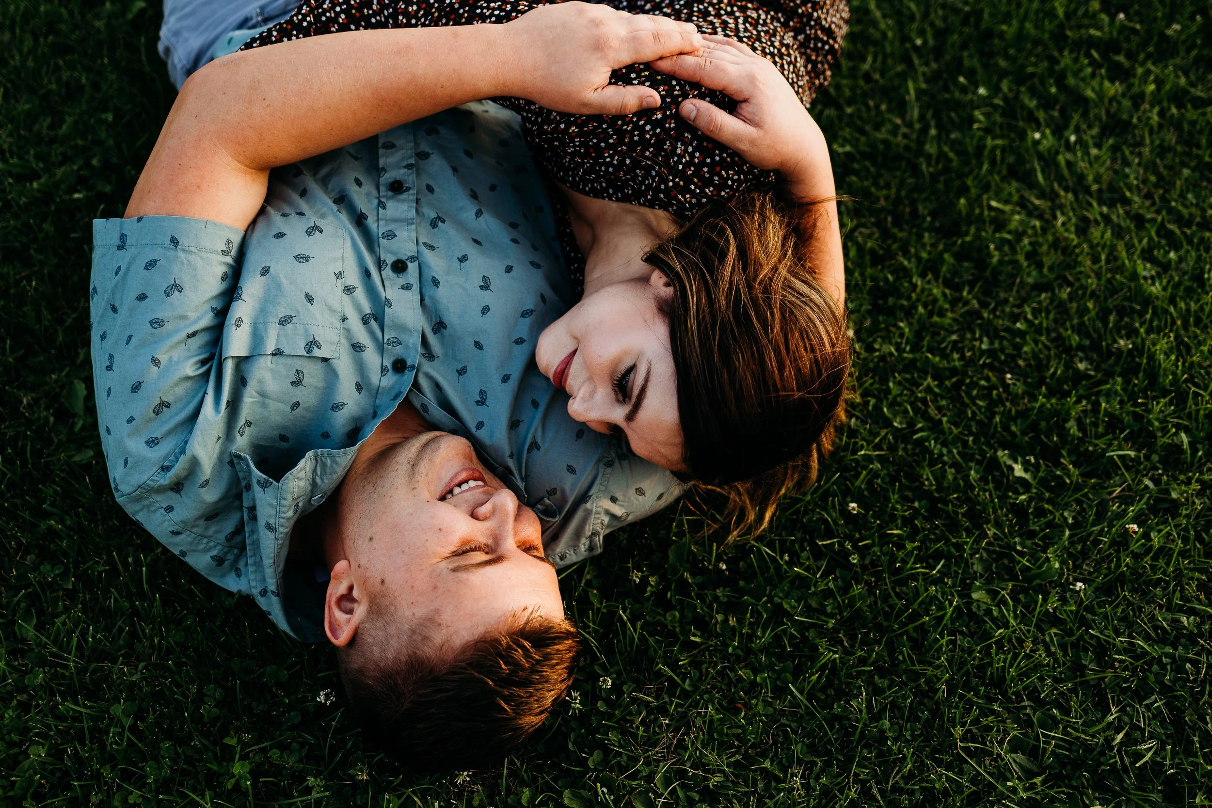 Yasmine & Evan Engaged - Canalside Buffalo, NY - Photographed by Ariel Hawkins Photography