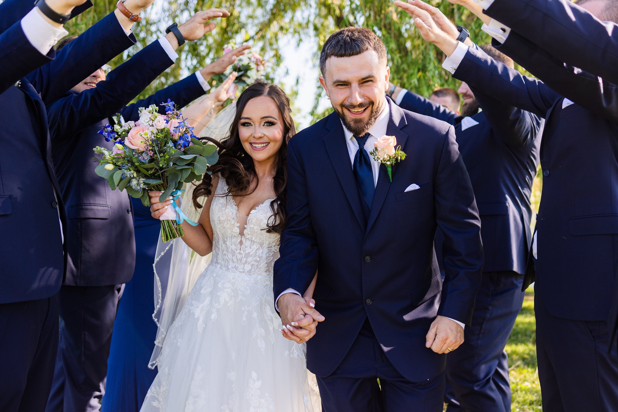 Elizabeth and Chris get Married at The Timberlodge - Photographed by Ariel Hawkins Photography