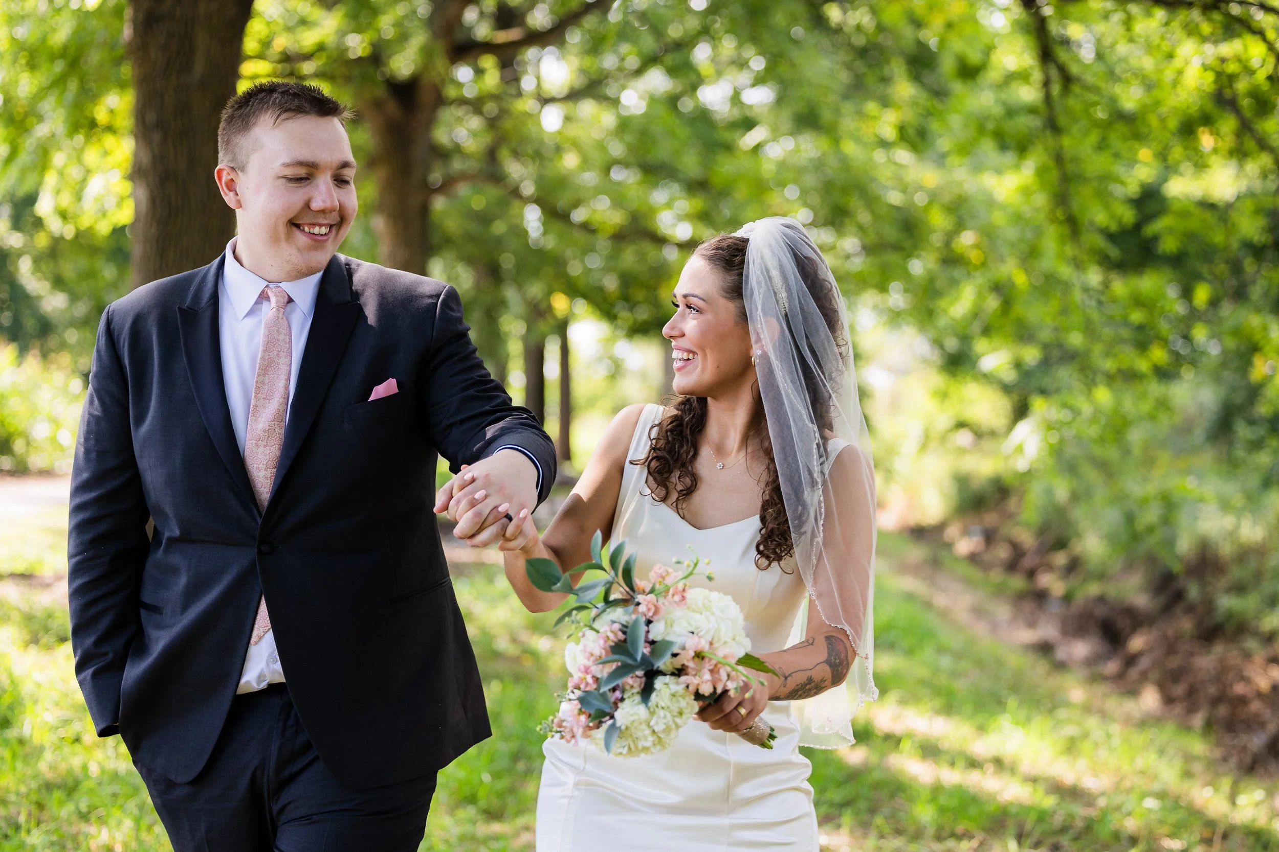 Kate and AJ Wed in Akron, NY - Photographed by Ariel Hawkins Photography