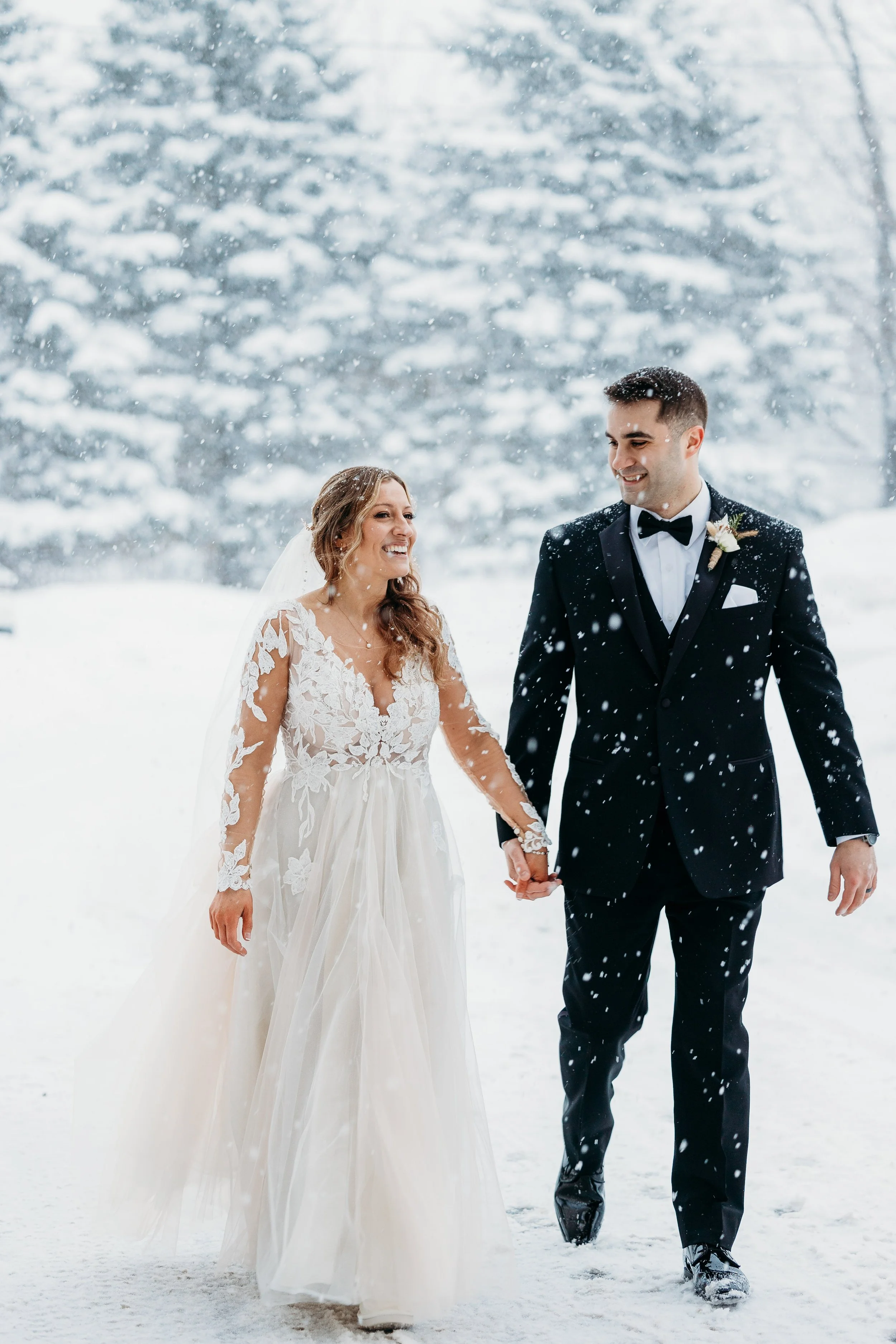One of my favorite moments to capture is the First Look! - Ariel Hawkins Photography - Buffalo, NY 