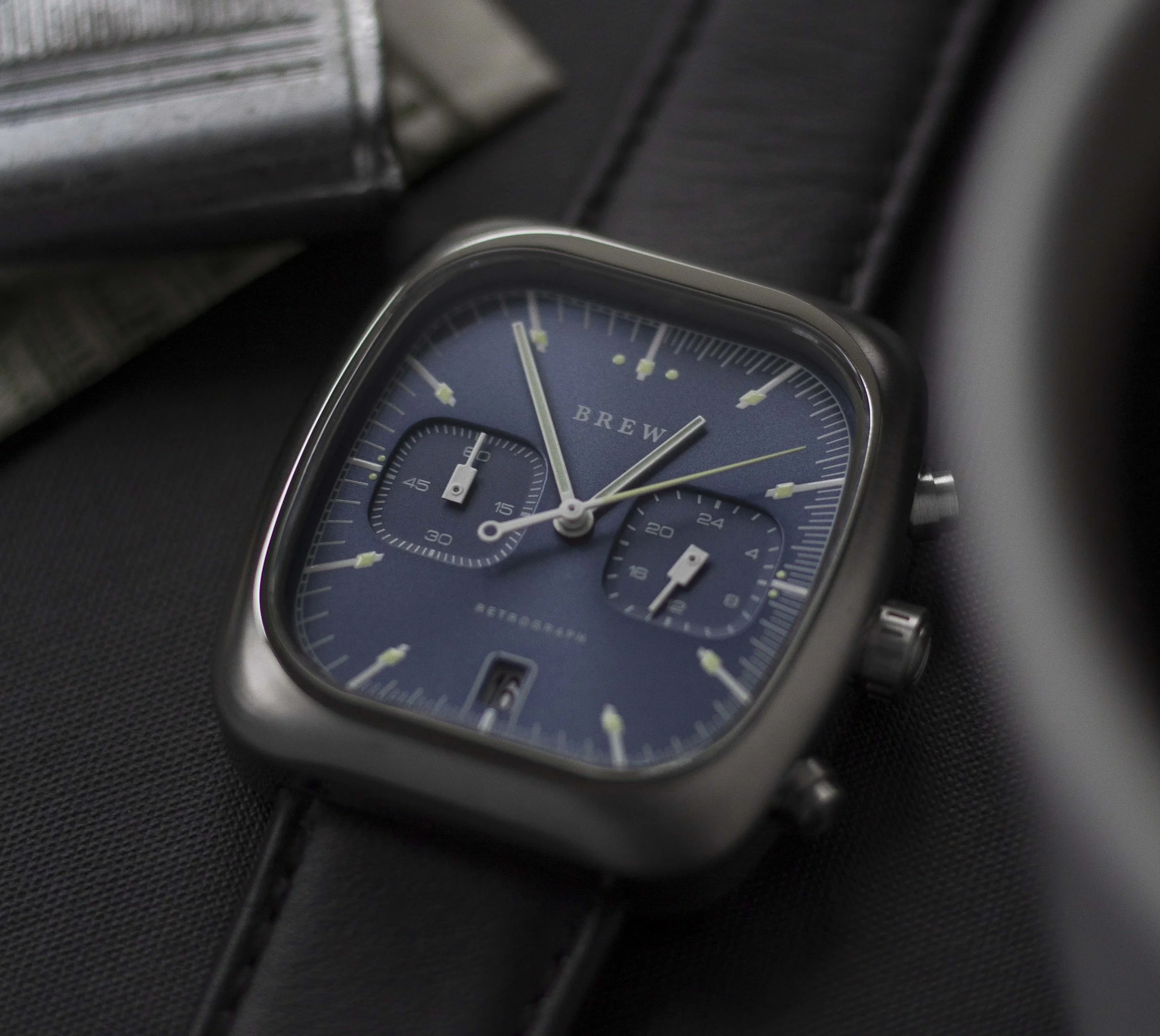 How to operate your chronograph watch — Brew Watch Co.