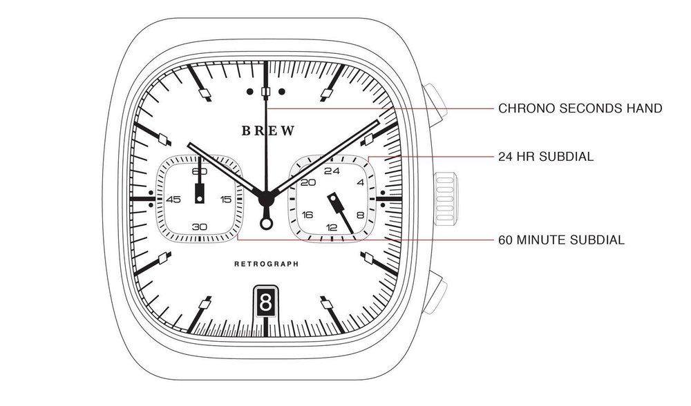How To Operate Your Chronograph Watch Brew Watch Co