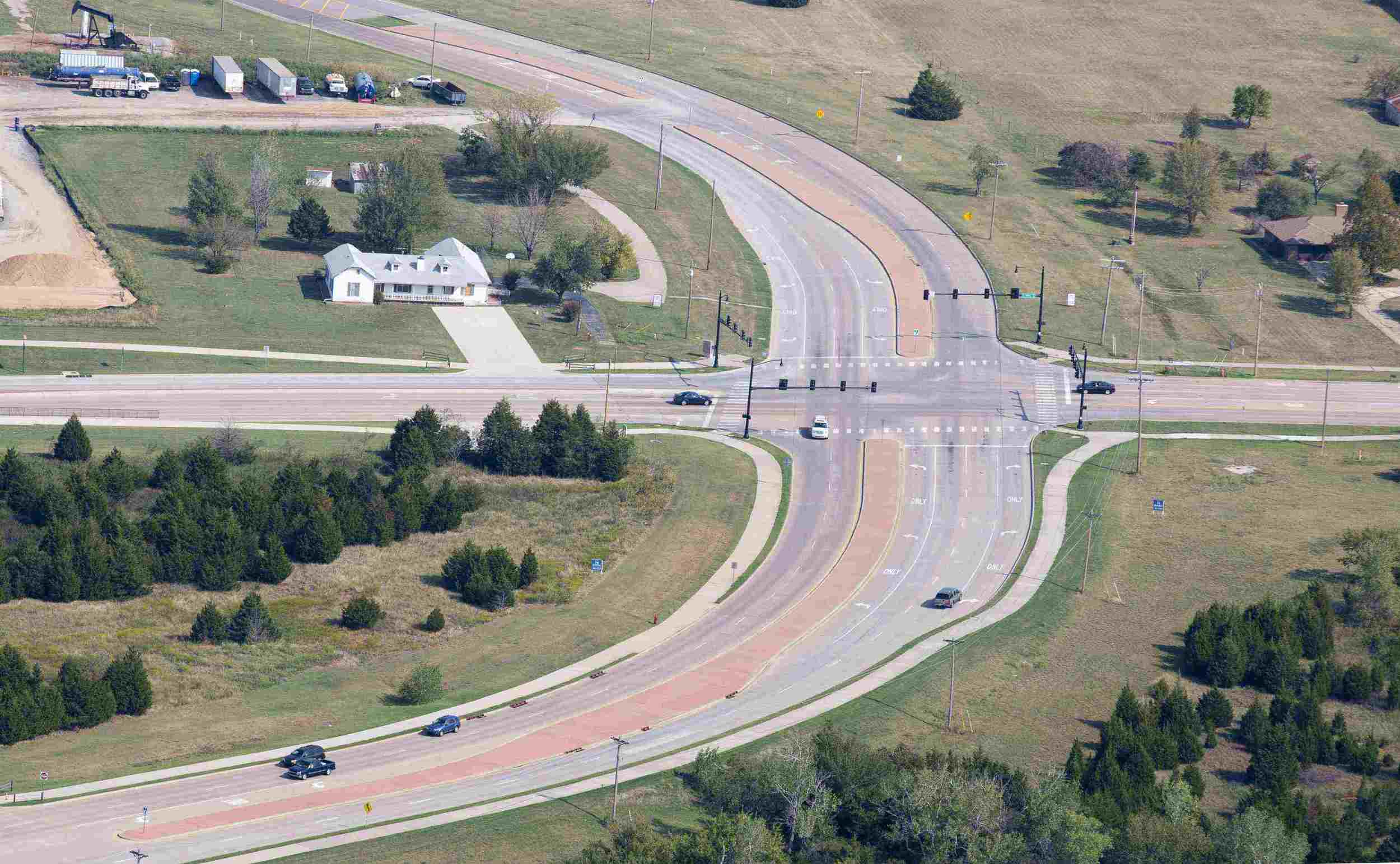 Boulevard-Broadway Avenue Widened and Relocated