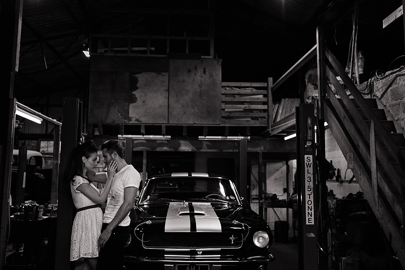 alternative wedding styled shoot drive themed
