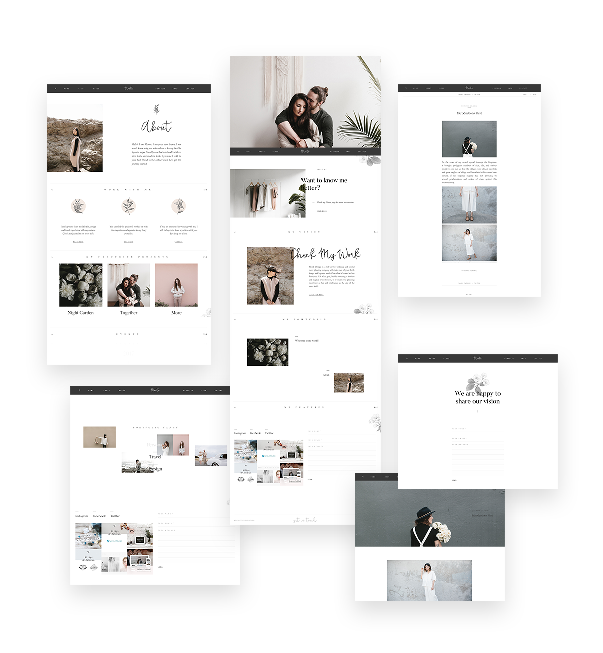 elegant wordpress theme for photographers