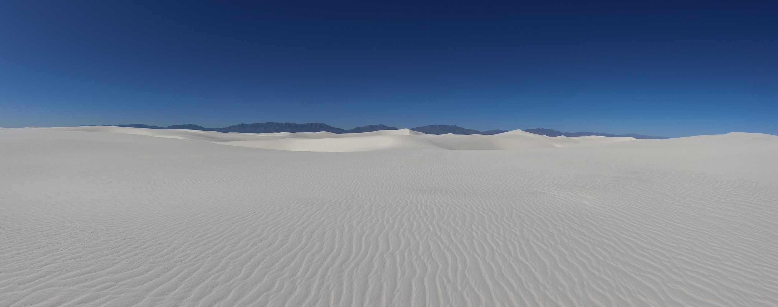 A panorama of the Sands in the morning...a perfect day.
