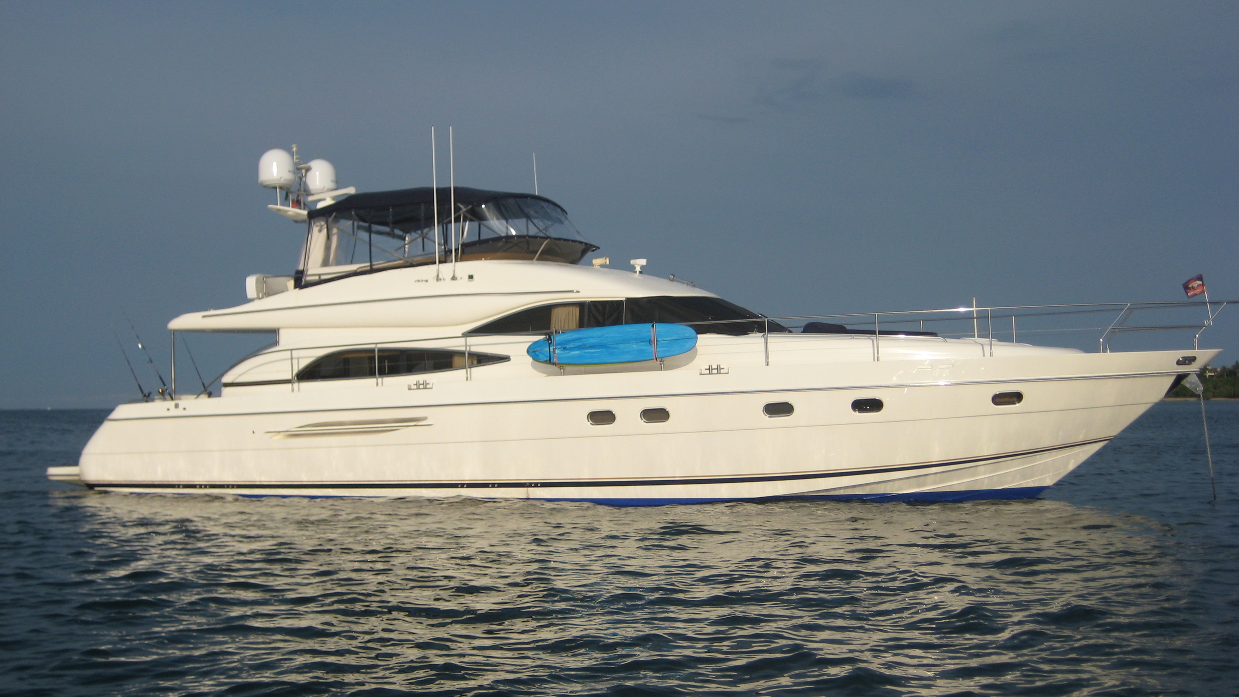 65' Princess under full time management with E2 Yacht Services