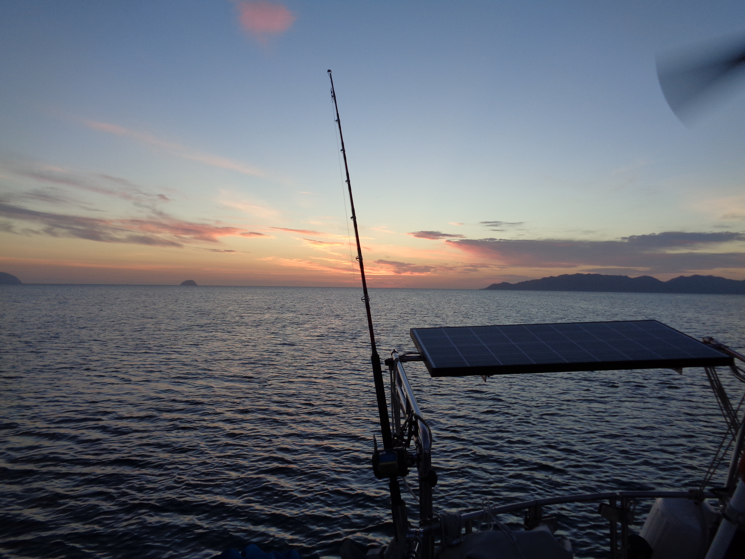 Sunset in the Sea of Cortez