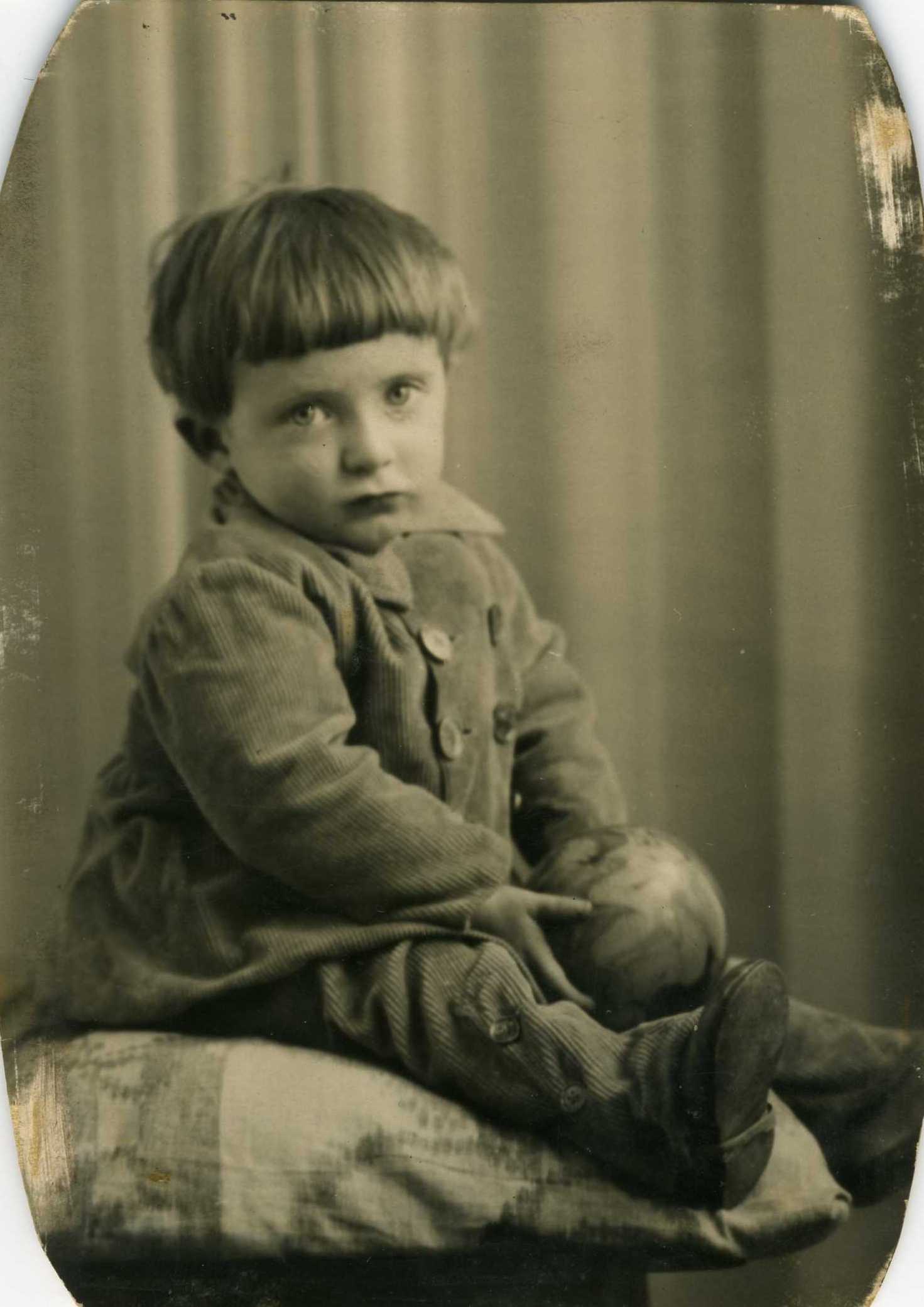 A studio portrait