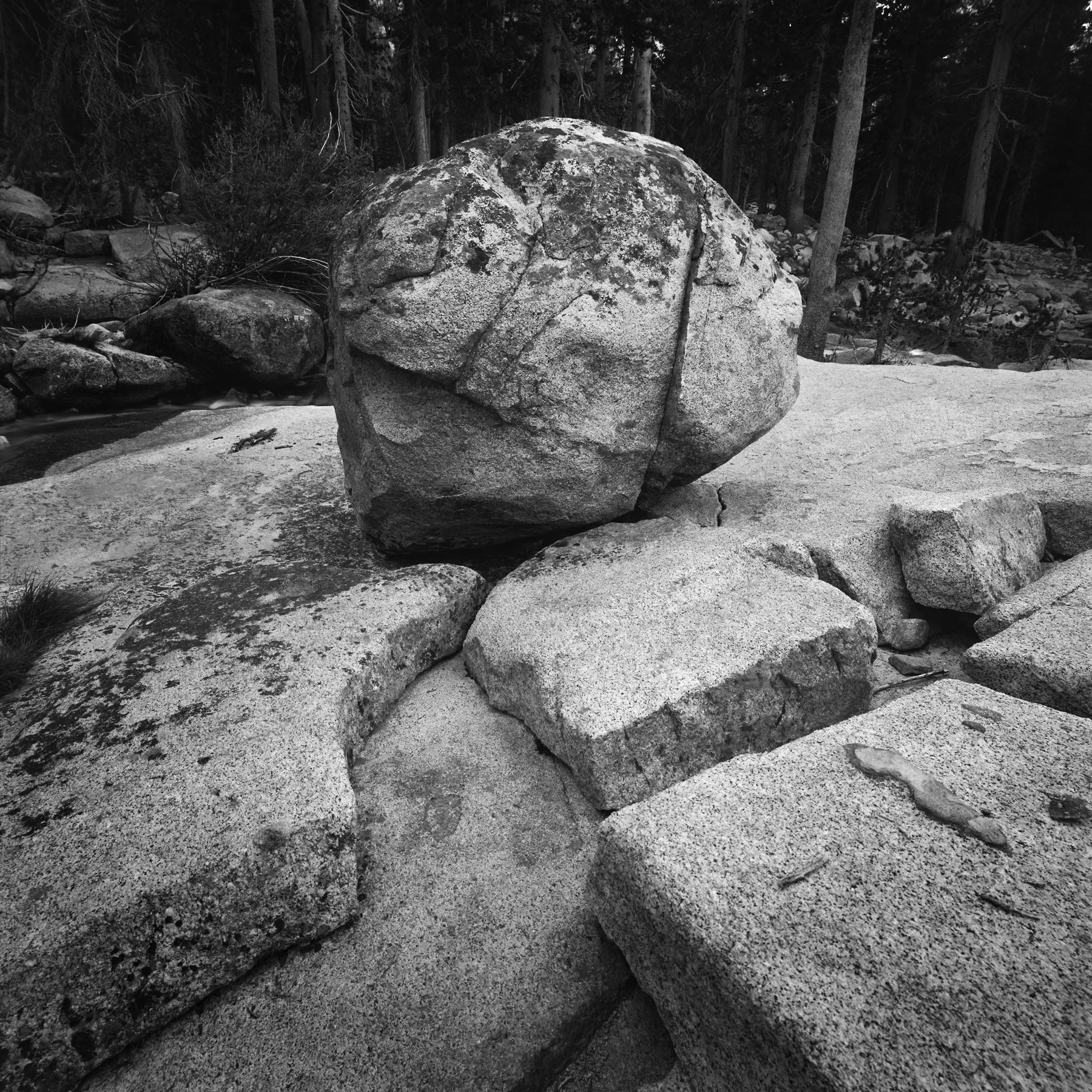 Granite Study No. 1. Kings Canyon NP.
