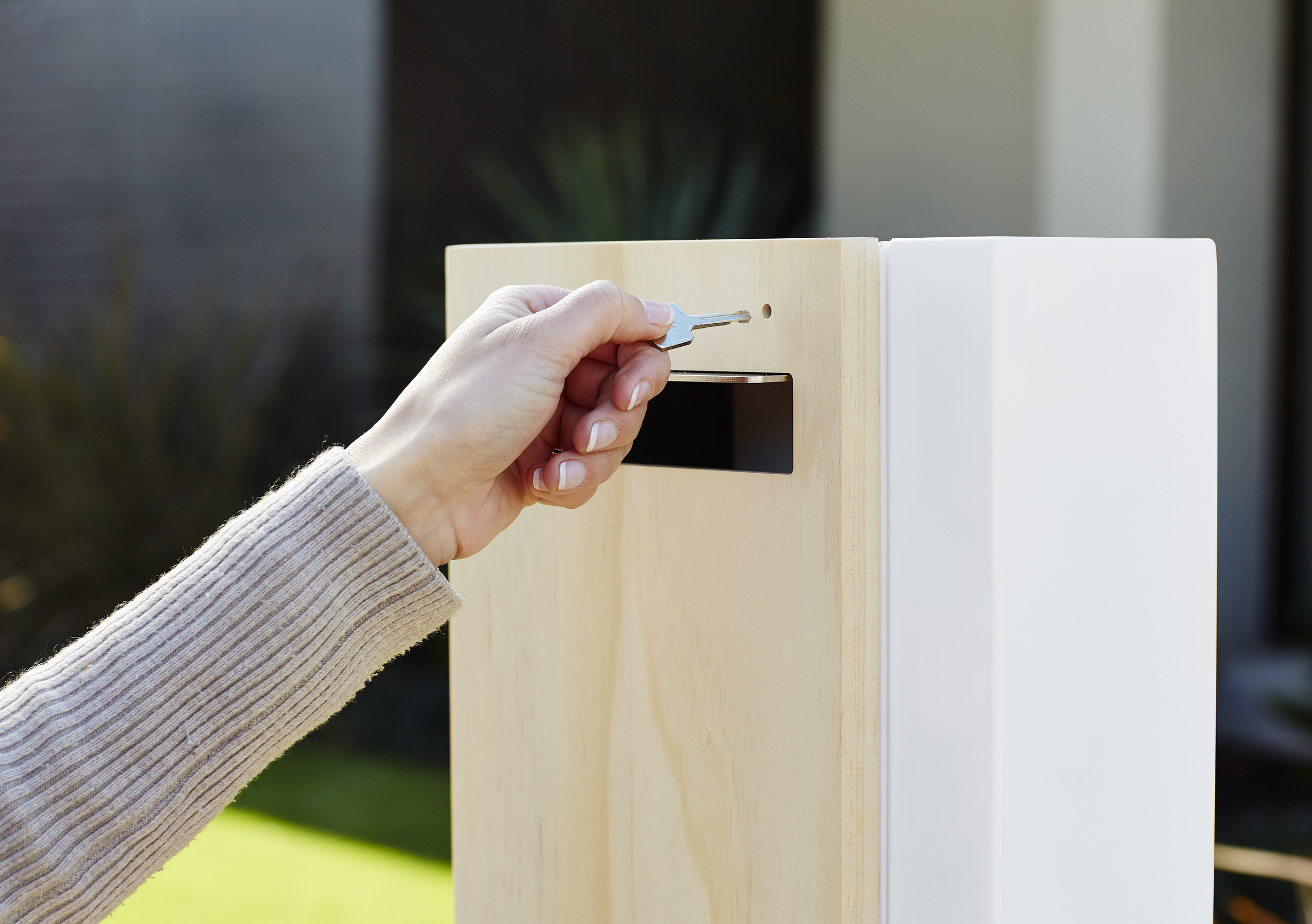 Letterbox With Key Lock