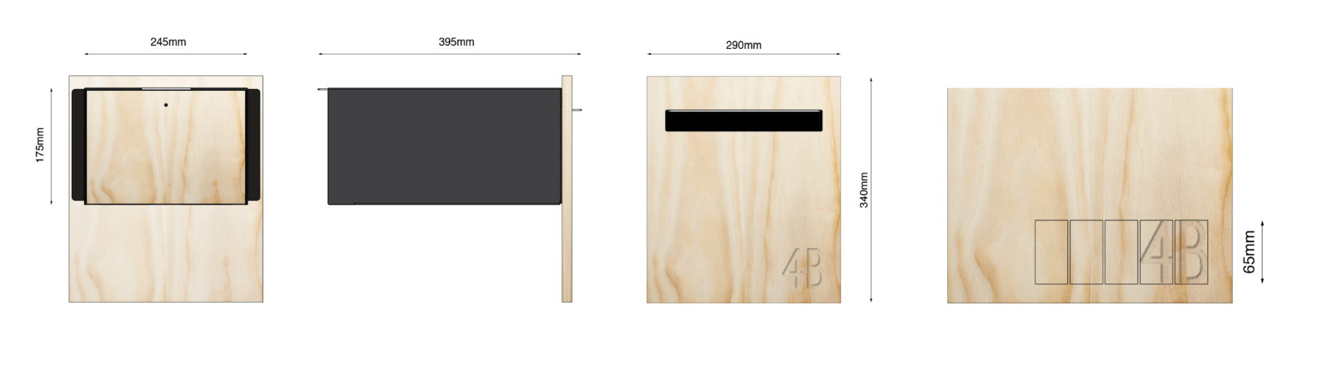 Fence Mount Letter Box Design Specifications