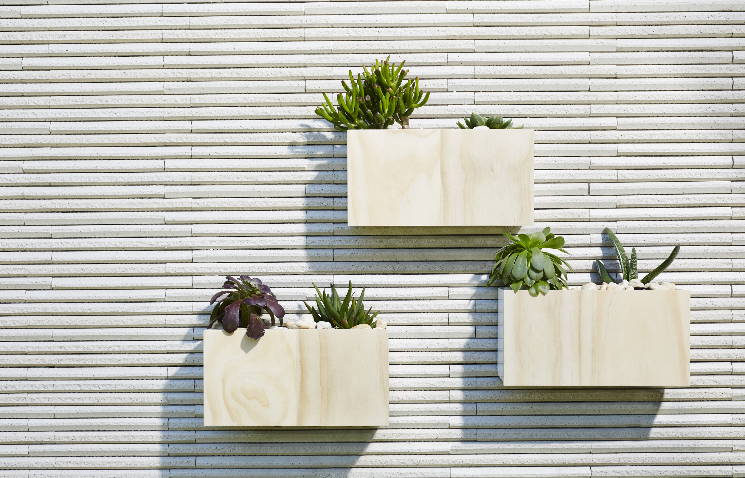 Wall Planter Boxes Design Layout