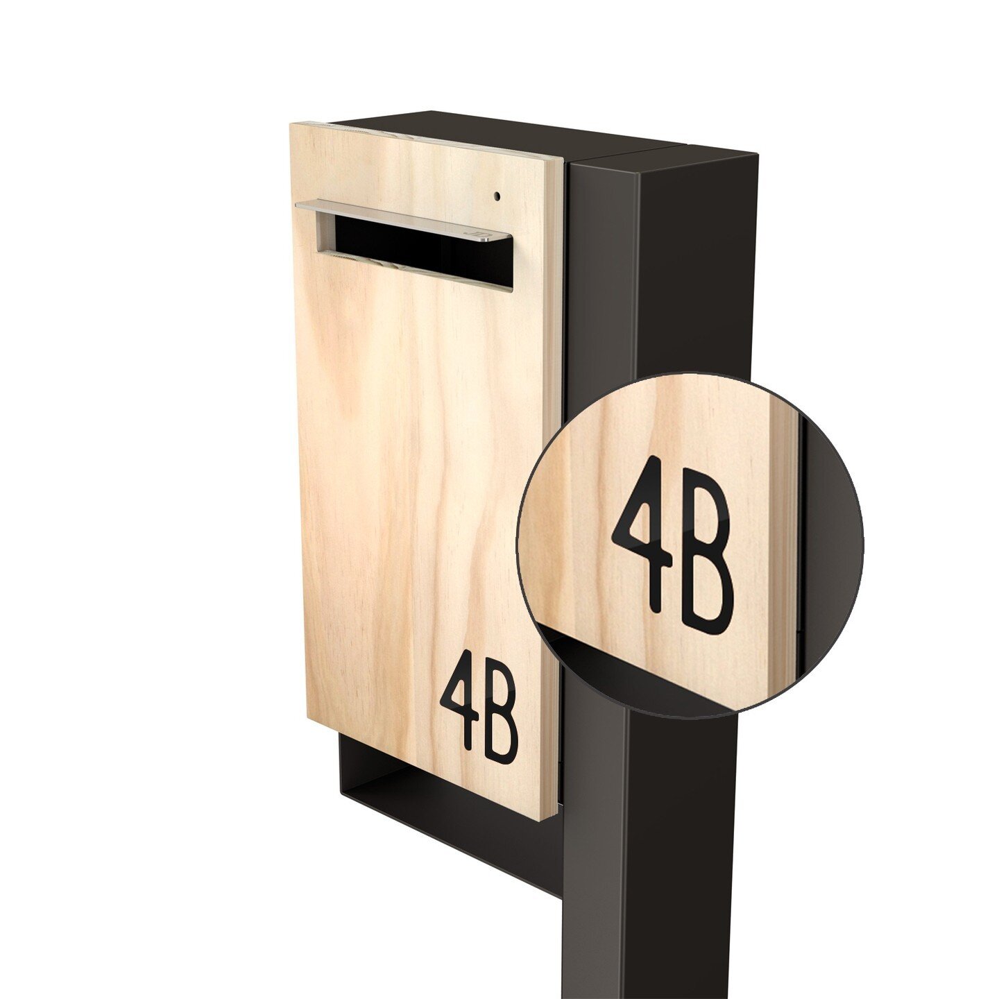Javi post mount letterbox 📫 in charcoal, clear timber front and flush street numbers.⁠⠀⁠
.⁠⠀⁠
.⁠⠀⁠
Australian 🇦🇺 made and designed.⁠⠀⁠
.⁠⠀⁠
.⁠⠀⁠
#javidesign #mailbox #mailboxes #home #newhome #homeimprovement #handmademovement #creatorslane #madet
