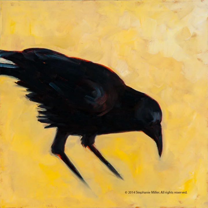 Raven from the Left Giclée Reproduction