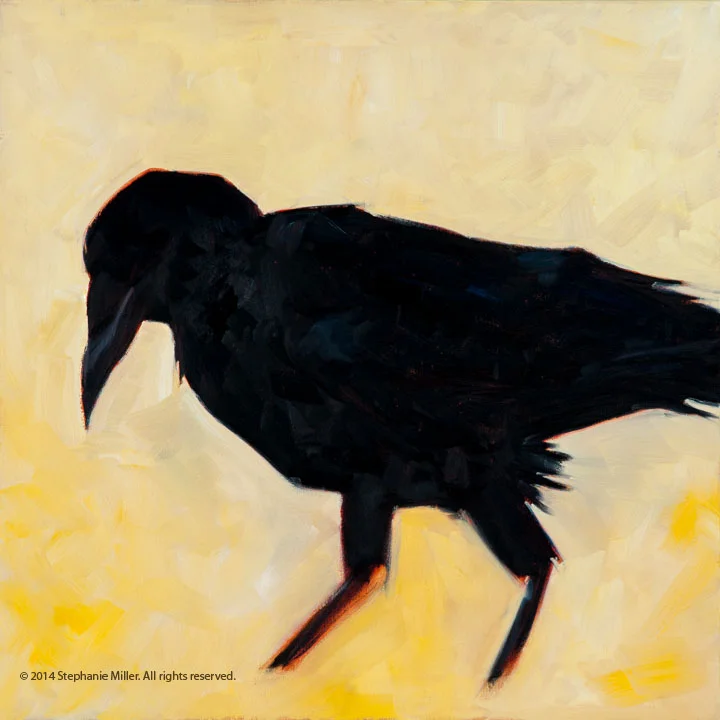 Raven from the Right Giclée Reproduction