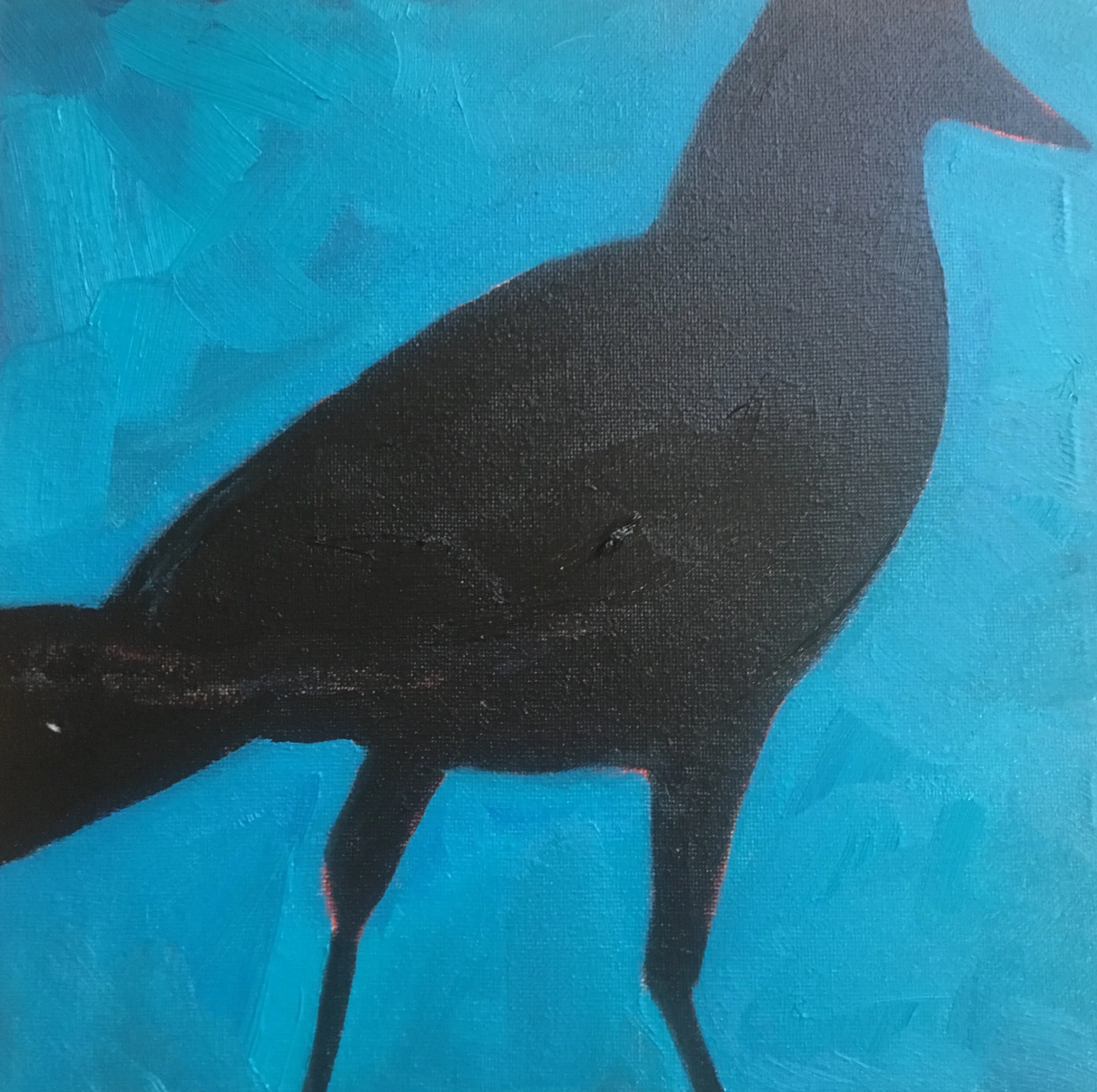Crow Paintings - Holiday Show