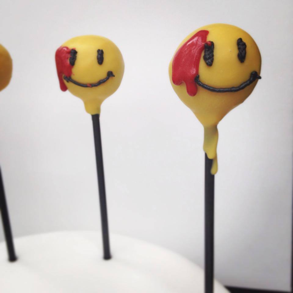 "Watchmen" cake pops