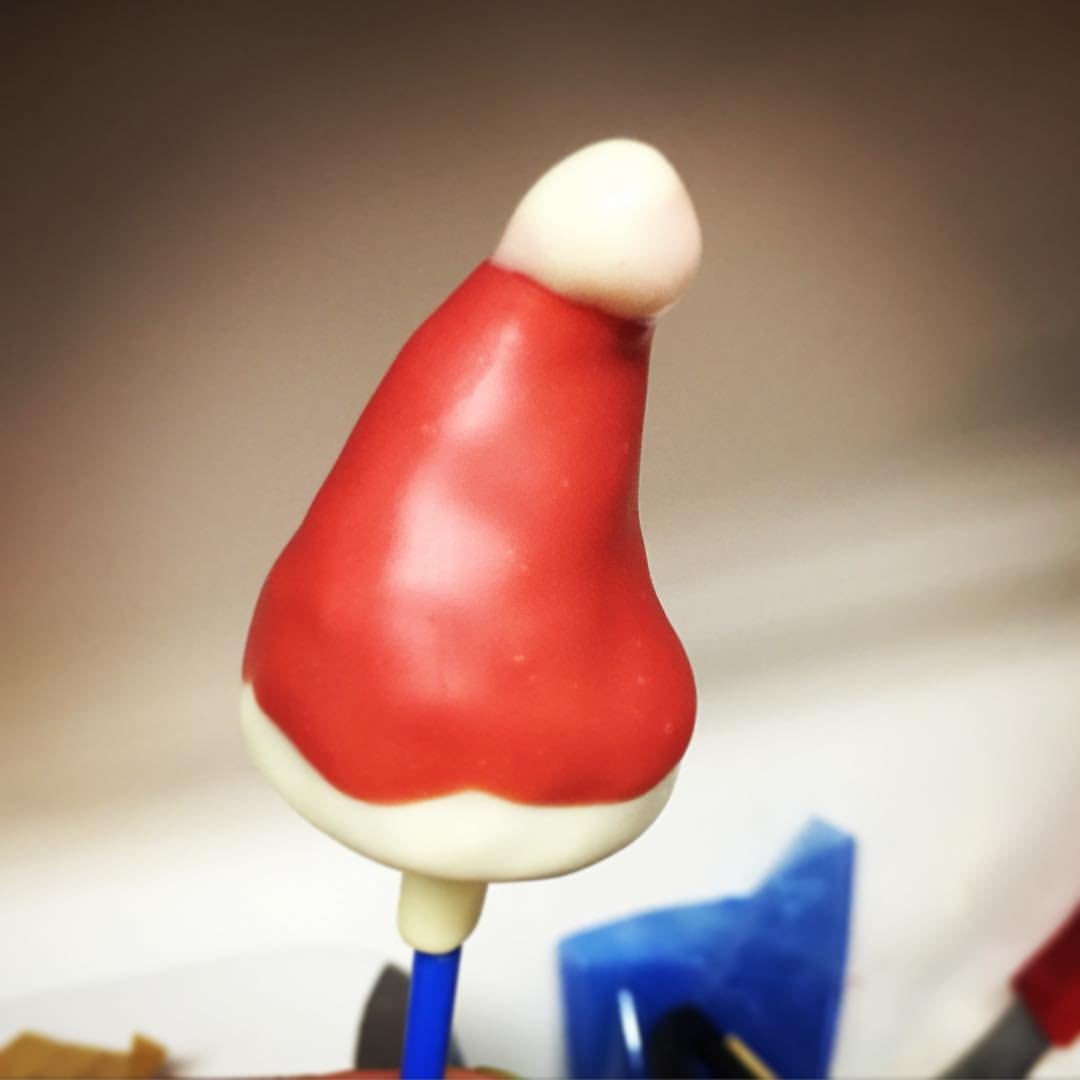 Santa Hat Pops