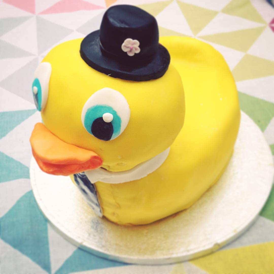 Rubber Duck Cake