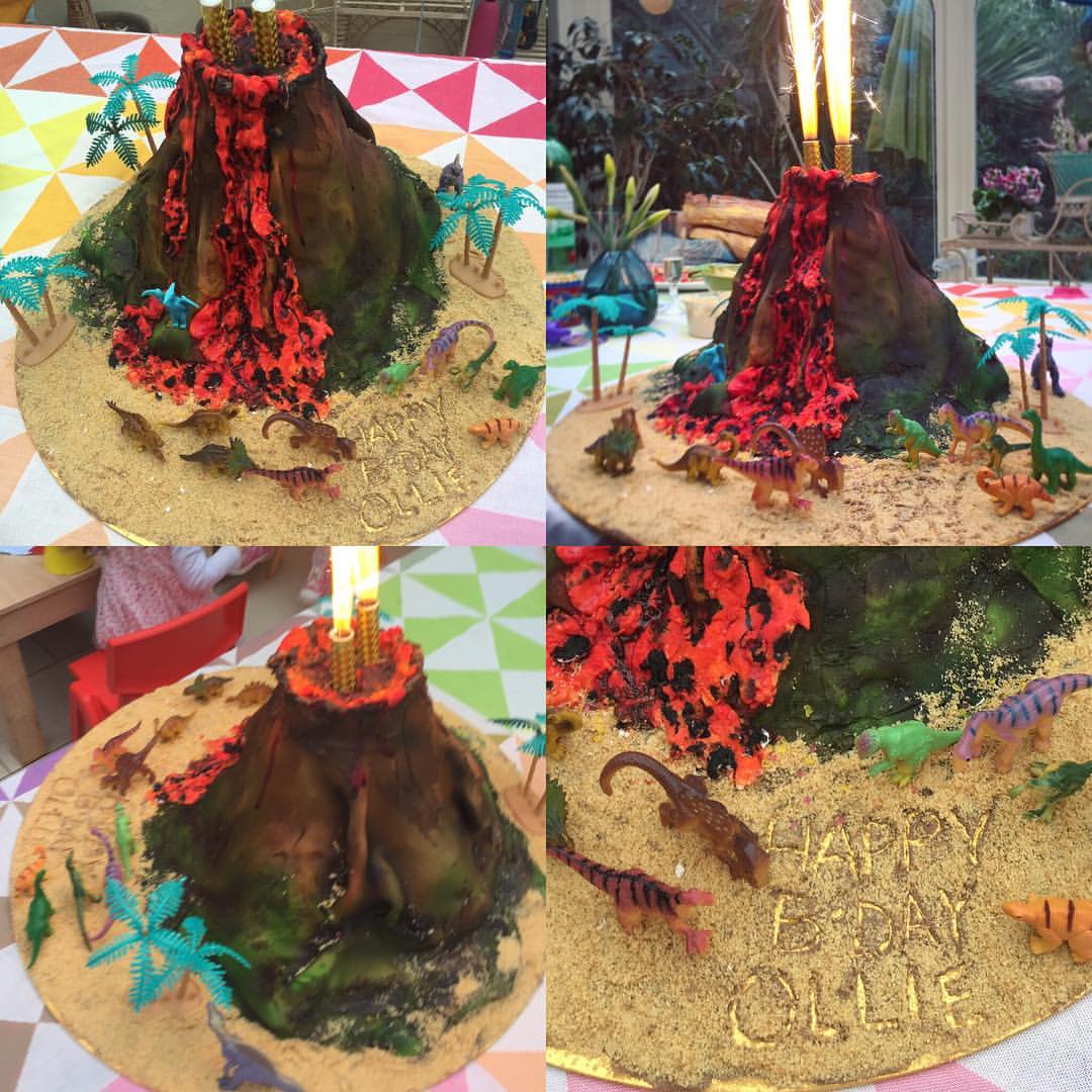 Volcano Cake