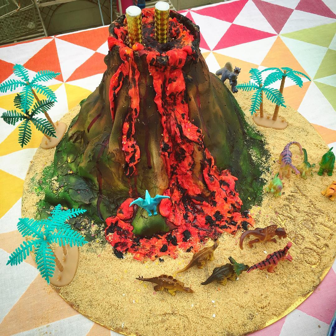 Volcano Cake