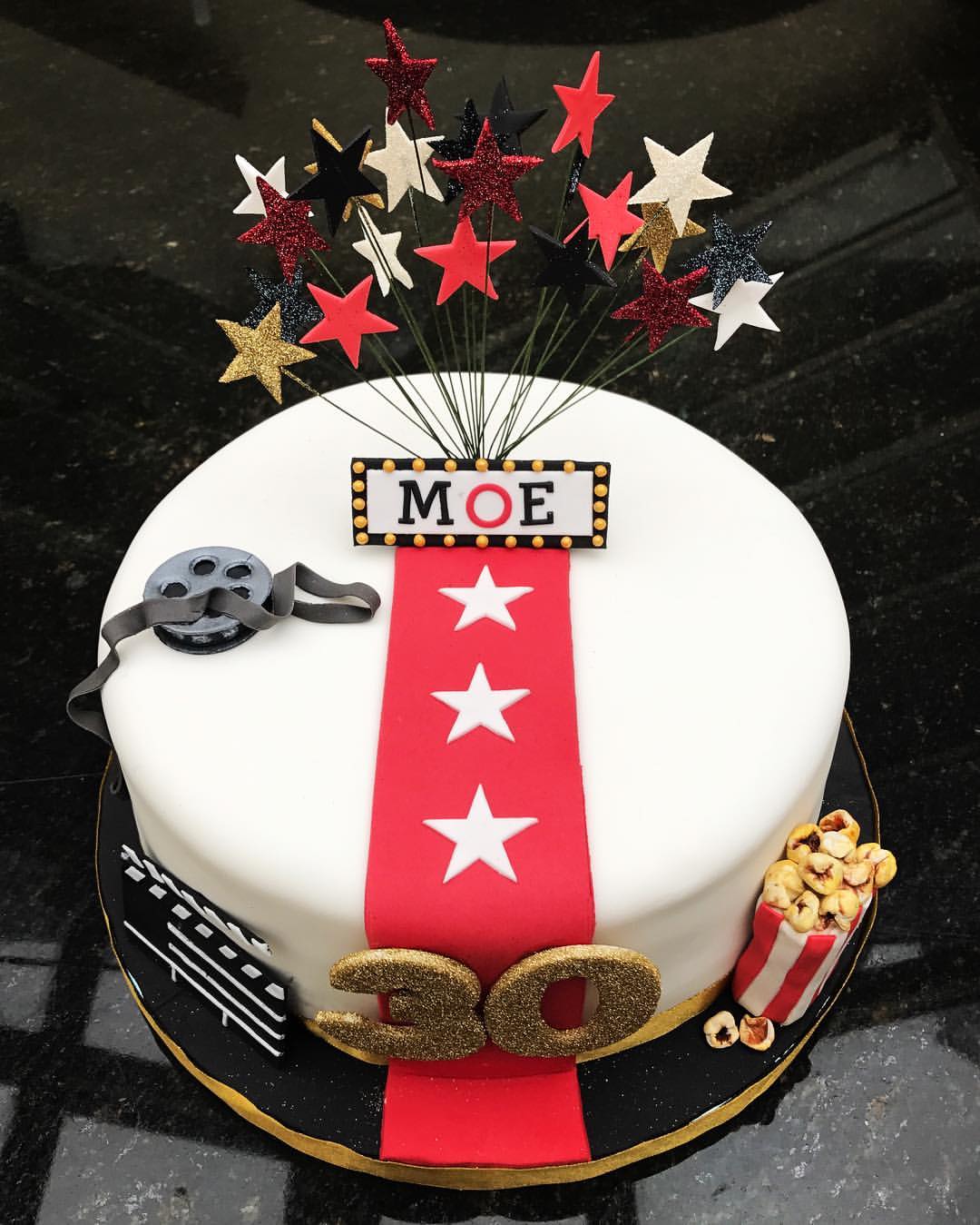 Hollywood/Movie Themed Cake