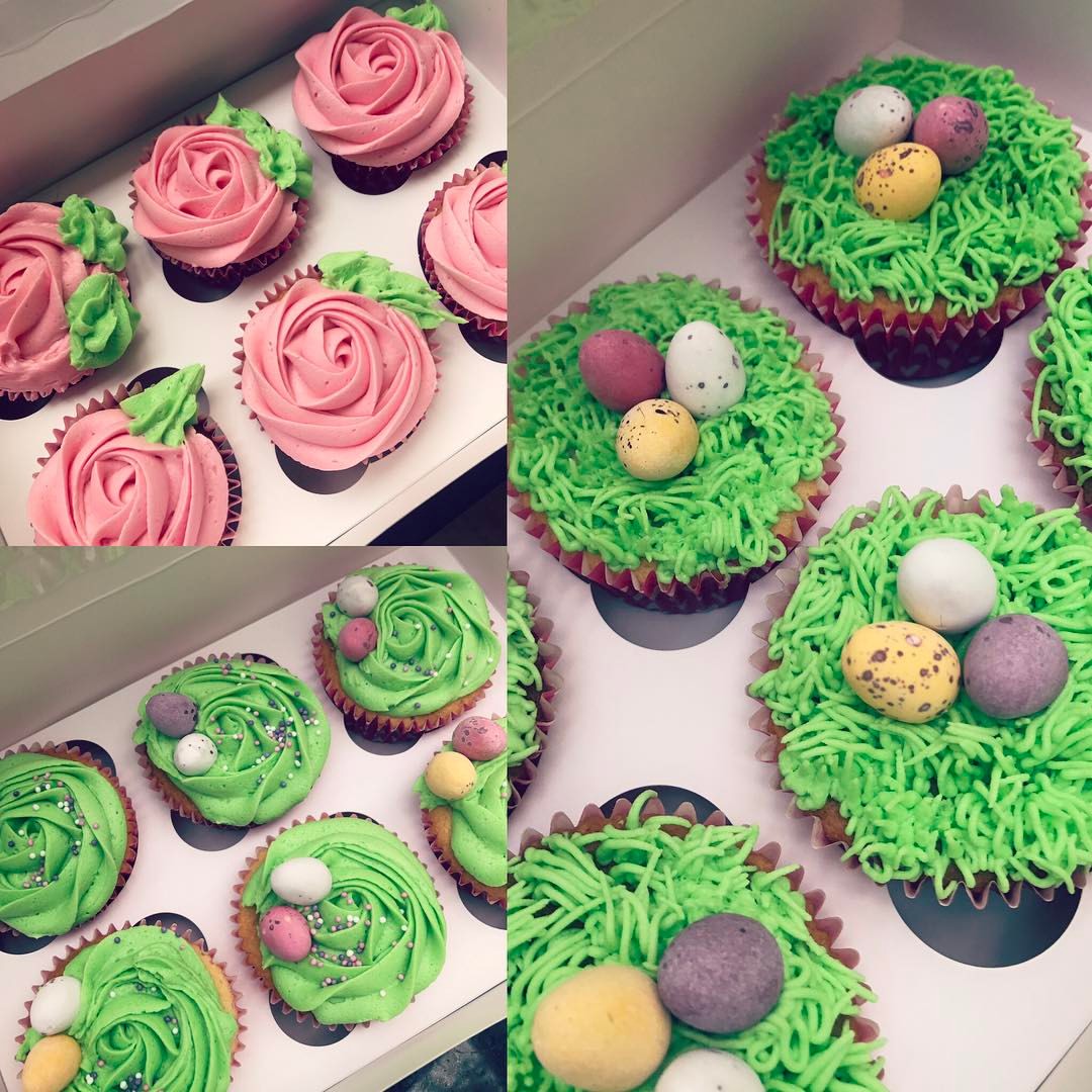 Easter Themed Cupcakes.