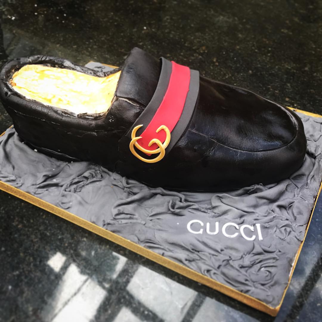 Gucci Shoe Cake